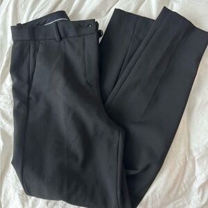 J. Crew black High-rise Cameron pant in four-season stretch